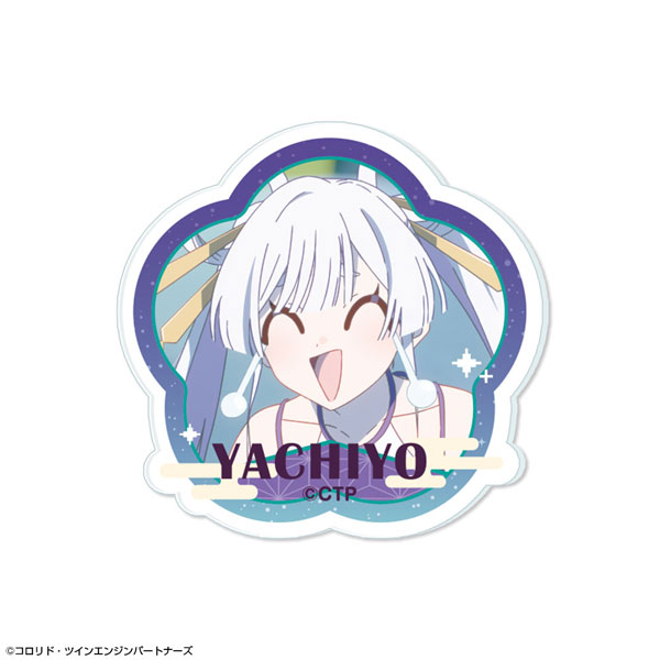 License Agent Cosmic Princess Kaguya! Acrylic Badge Design 10 (Yachiyo Runami)