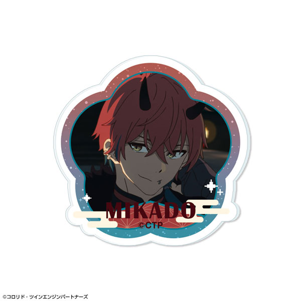 License Agent Cosmic Princess Kaguya! Acrylic Badge Design 12 (Akira Mikado) imagen 1