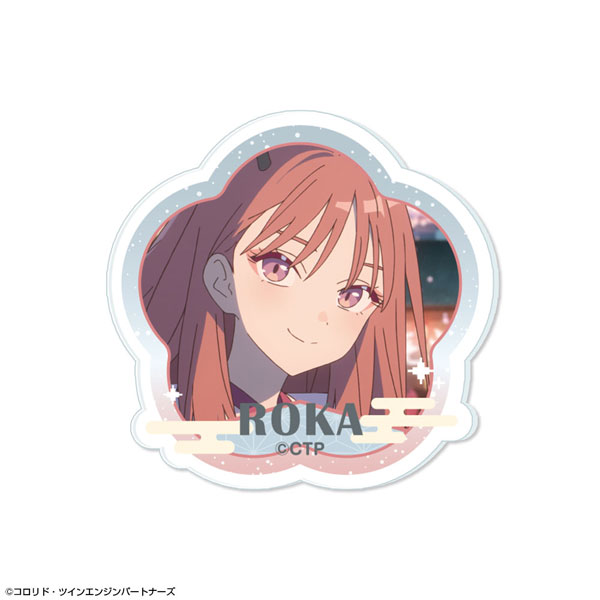 License Agent Cosmic Princess Kaguya! Acrylic Badge Design 16 (Roka Ayatsumugi) รูปภาพ 1