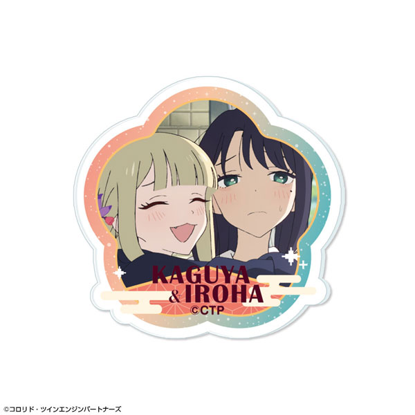 License Agent Cosmic Princess Kaguya! Acrylic Badge Design 18 (Kaguya & Iroha Sakayori / Reality) รูปภาพ 1