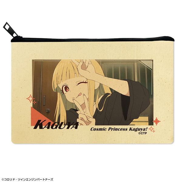 License Agent Cosmic Princess Kaguya! Flat Pouch Design 01 (Kaguya / Reality)