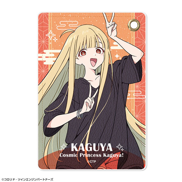 License Agent Cosmic Princess Kaguya! Leather Pass Case Design 01 (Kaguya / Reality) รูปภาพ 1