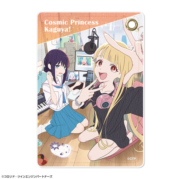 License Agent Cosmic Princess Kaguya! Leather Pass Case Design 08 (Another Visual) image 1