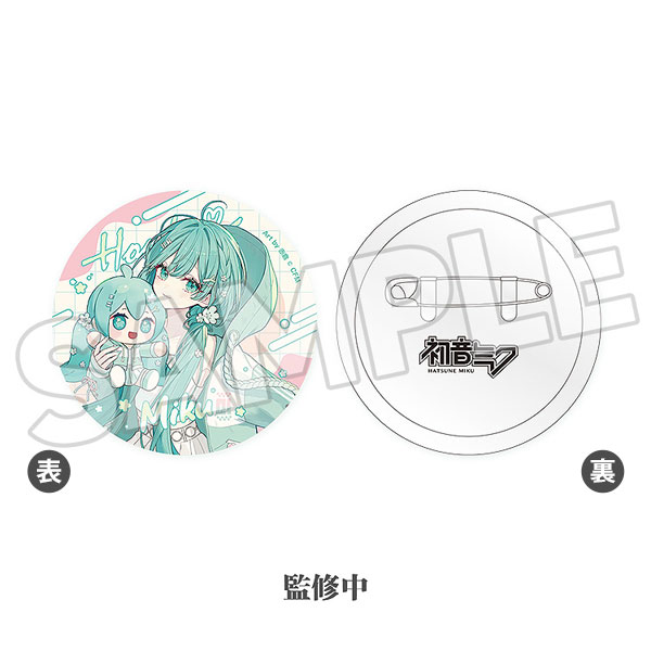 Good Smile Company Character Vocal Series 01 Hatsune Miku Hatsune Miku Miku Hug Series Pinback Button: Flower Ver.