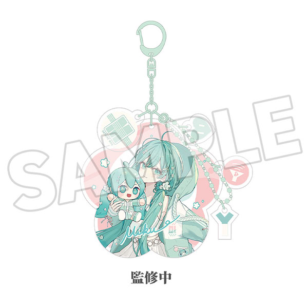 Good Smile Company Hatsune Miku Miku Hug Series Acrylic Keychain: Flower Ver.