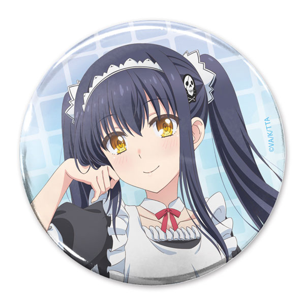 COSPA TV Anime "Summer Pockets" New Illustration Kamome Kushima 65mm Tin Badge Attentive Maid Ver.
