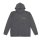COSPA "Yuru Camp SEASON3" Silhouette Bike Rin Shima Thin Dry Hoodie /GRAY-XL รูปภาพ 4