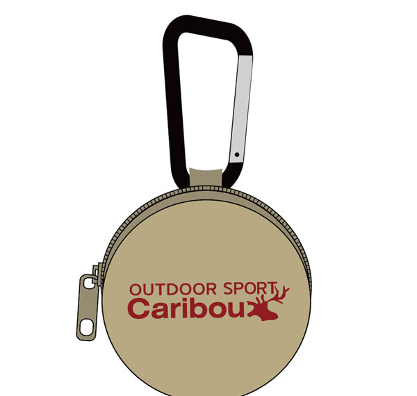 COSPA "Yuru Camp SEASON3" Caribou Mini Pouch w/Carabiner รูปภาพ 1