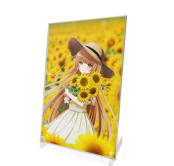 COSPA TV Anime The Angel Next Door Spoils Me Rotten Mahiru Shiina Acrylic Art Stand Sunflower Ver. Bild 1