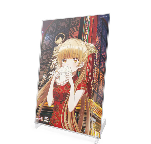 COSPA TV Anime The Angel Next Door Spoils Me Rotten Mahiru Shiina Acrylic Art Stand China Town Ver. รูปภาพ 1