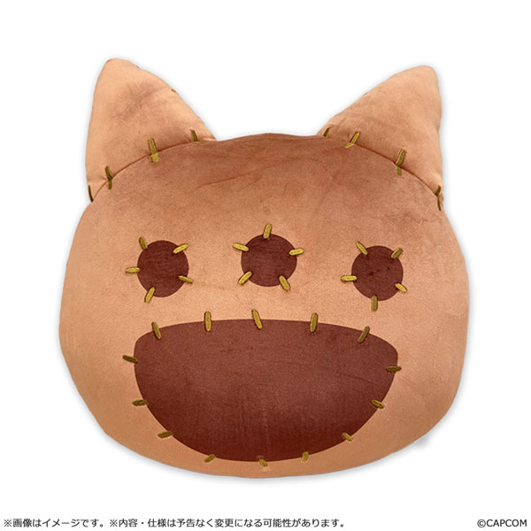 Capcom Monster Hunter Wilds Cat-shaped Cushion