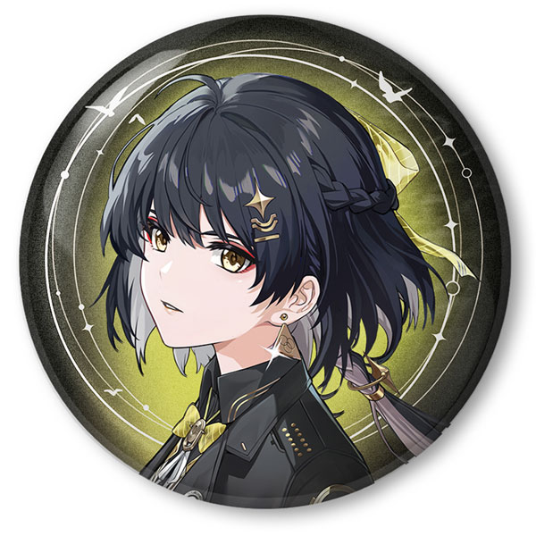 KURO GAMES [Exclusive Sale] Wuthering Waves Resonator Themed Avatar Reflective Badge Female Rover