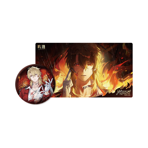 KURO GAMES [Exclusive Sale] Wuthering Waves Yesterday No More Series Luuk Herssen Badge & Lenticular Card Set