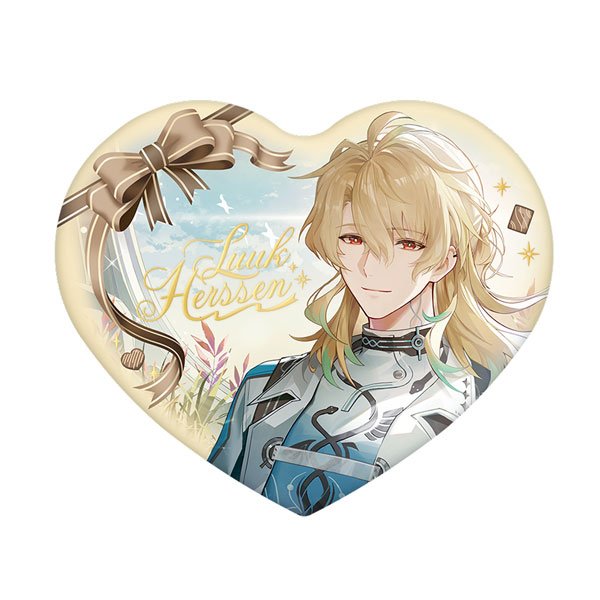 KURO GAMES [Exclusive Sale] Wuthering Waves When Two Hearts Collide Heart-Shaped Badge Luuk Herssen