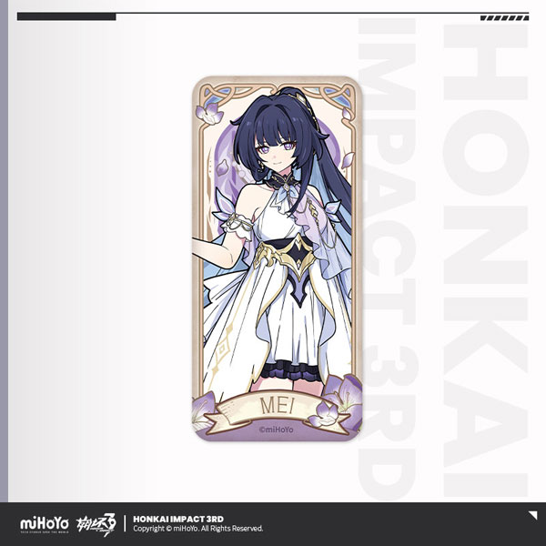 miHoYo Honkai Impact 3rd Ye Zhan Fang Hua Series Tin Badge Mei