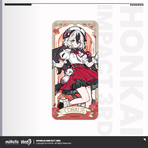 miHoYo Honkai Impact 3rd Ye Zhan Fang Hua Series Tin Badge Coralie