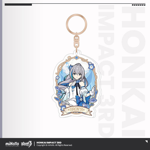 miHoYo Honkai Impact 3rd Ye Zhan Fang Hua Series Window Style Acrylic Strap Bronya