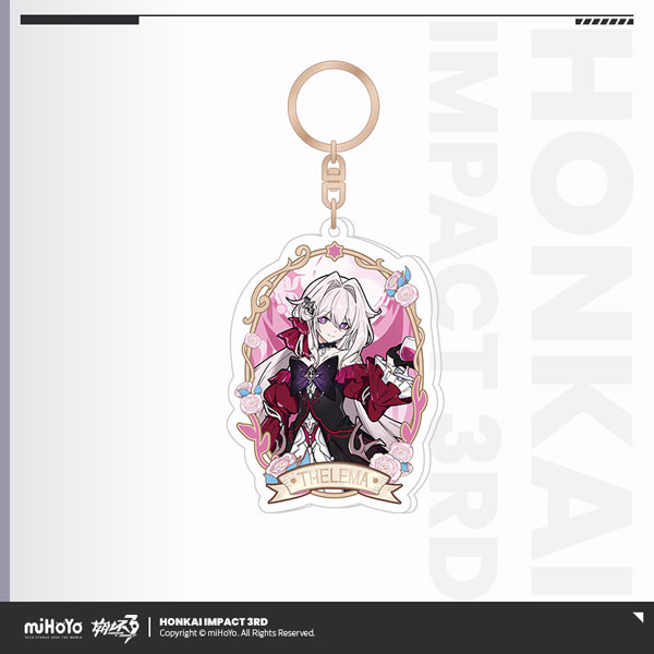 miHoYo Honkai Impact 3rd Ye Zhan Fang Hua Series Window Style Acrylic Strap Thelema