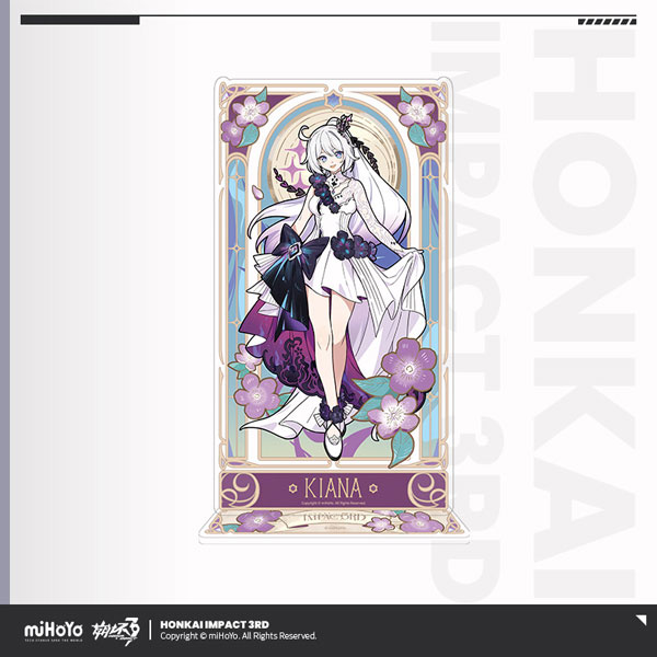 miHoYo Honkai Impact 3rd Ye Zhan Fang Hua Series Film Style Acrylic Stand Kiana