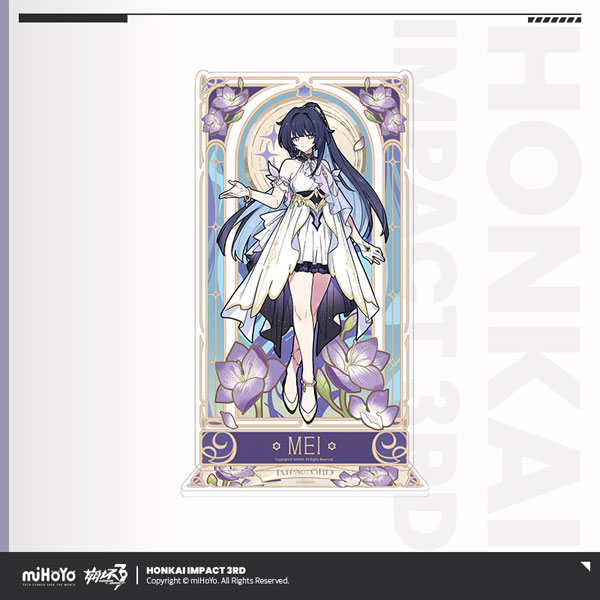 miHoYo Honkai Impact 3rd Ye Zhan Fang Hua Series Film Style Acrylic Stand Mei 圖片 1