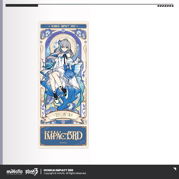 miHoYo Honkai Impact 3rd Ye Zhan Fang Hua Series Hologram Ticket Bronya