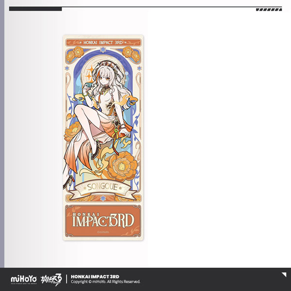 miHoYo Honkai Impact 3rd Ye Zhan Fang Hua Series Hologram Ticket Songque Bild 1