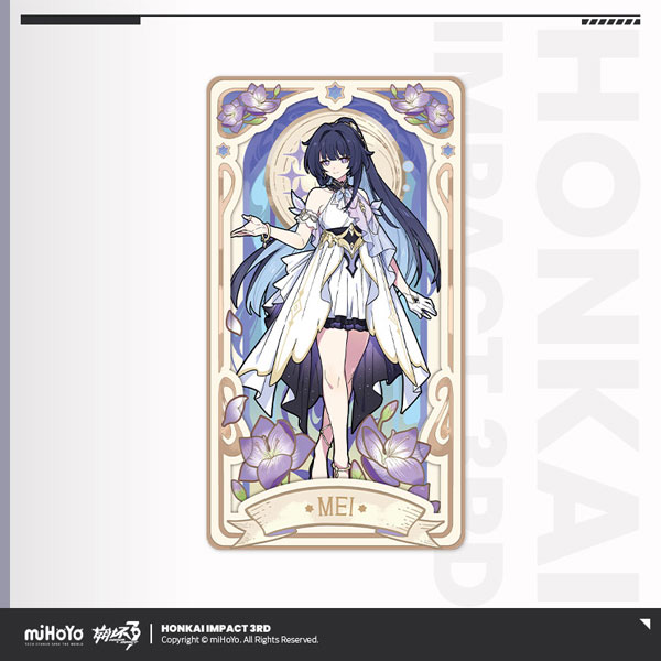 miHoYo Honkai Impact 3rd Ye Zhan Fang Hua Series Clear Card Mei