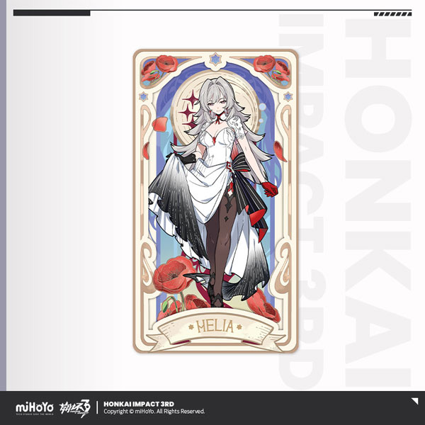 miHoYo Honkai Impact 3rd Ye Zhan Fang Hua Series Clear Card Helia image 1