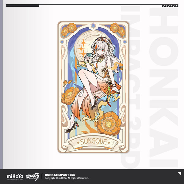 miHoYo Honkai Impact 3rd Ye Zhan Fang Hua Series Clear Card Songque