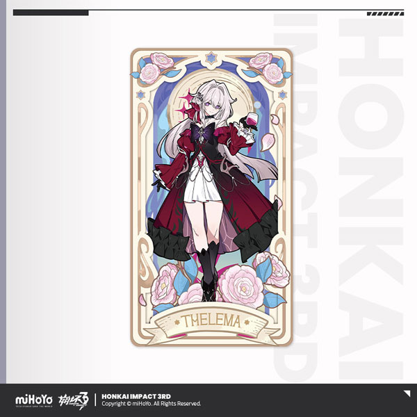 miHoYo Honkai Impact 3rd Ye Zhan Fang Hua Series Clear Card Thelema