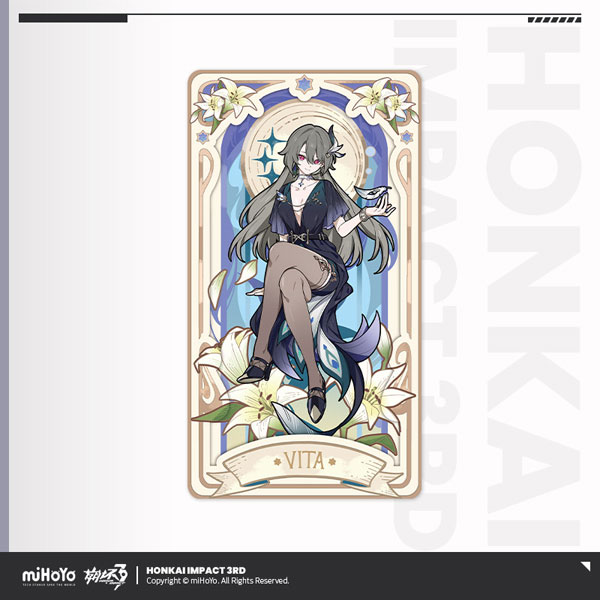 miHoYo Honkai Impact 3rd Ye Zhan Fang Hua Series Clear Card Vita 圖片 1