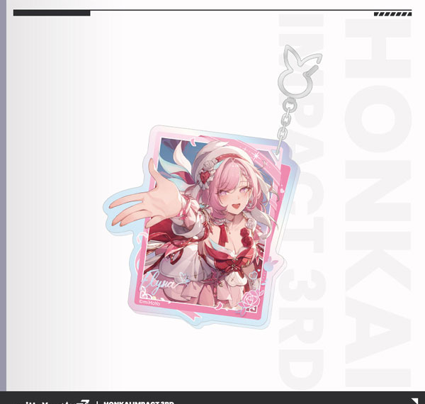 miHoYo Honkai Impact 3rd Garden of Love & Miracle Series Acrylic Strap รูปภาพ 1
