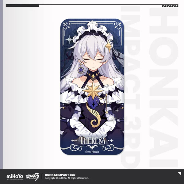 miHoYo Honkai Impact 3rd Shi Fang Xin Shang Series Tin Badge Theresa Empyrean Psalms