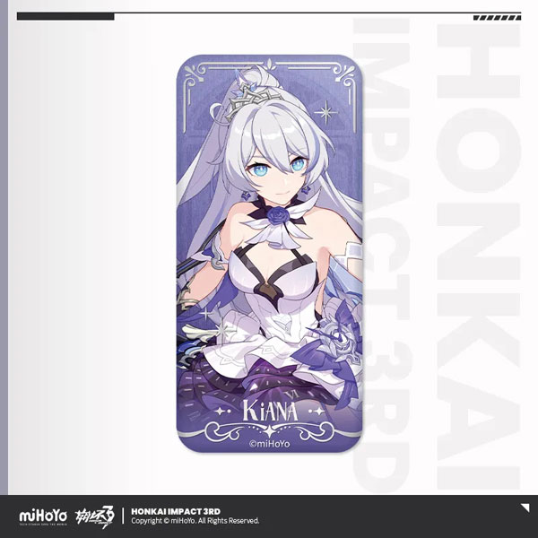 miHoYo Honkai Impact 3rd Shi Fang Xin Shang Series Tin Badge Kiana Time Runner