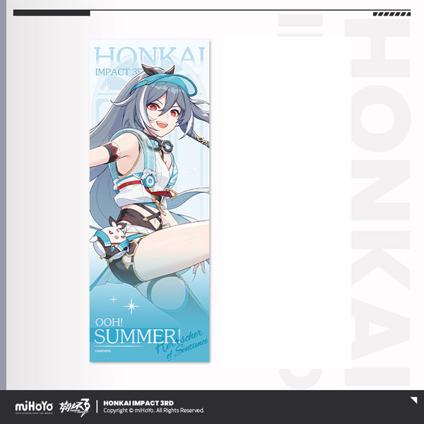 miHoYo Honkai Impact 3rd Shi Fang Xin Shang Series Hologram Ticket Herrscher of Sentience Ooh! Summer!