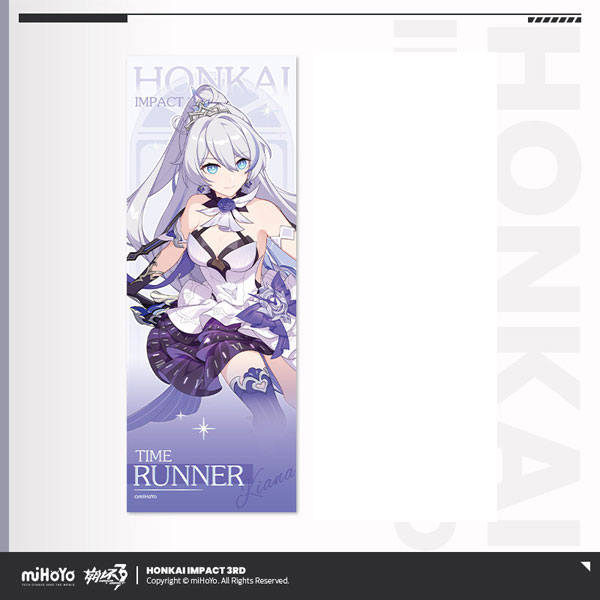 miHoYo Honkai Impact 3rd Shi Fang Xin Shang Series Hologram Ticket Kiana Time Runner