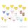 T's Factory Cardcaptor Sakura Secret อะคริลิคคลิป 10 ชิ้น BOX รูปภาพ 2