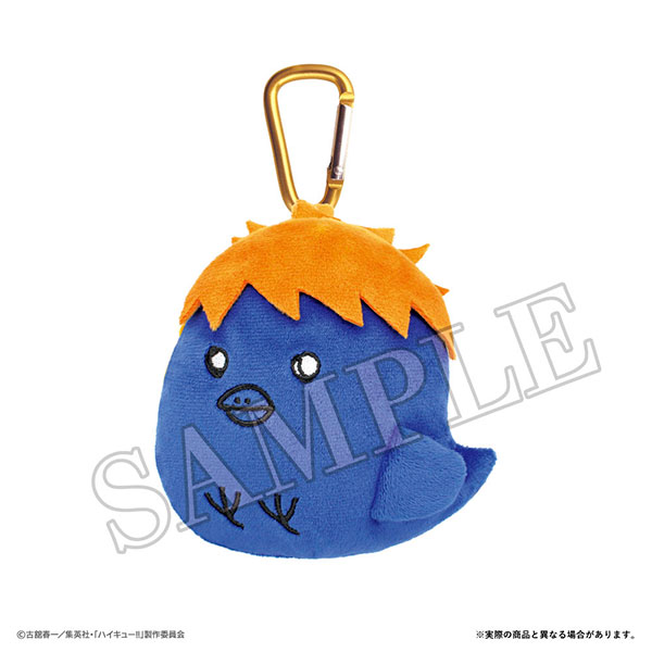 T's Factory Haikyuu!! Plush Zipper Mascot w/Carabiner Hinagarasu