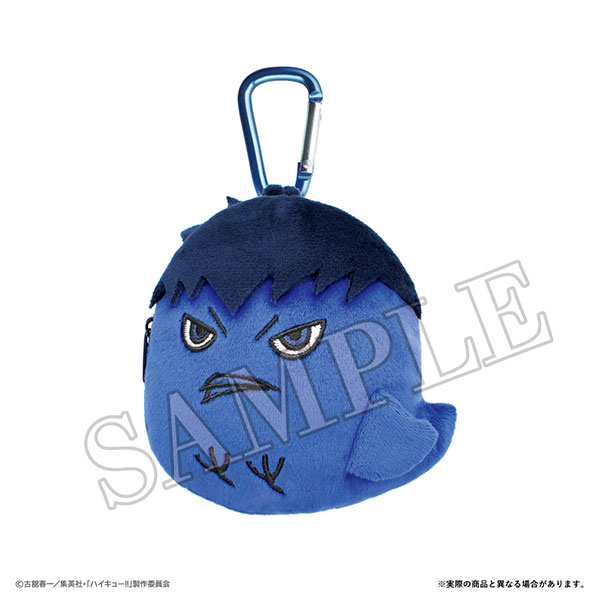 T's Factory Haikyuu!! Plush Zipper Mascot w/Carabiner Kagegarasu