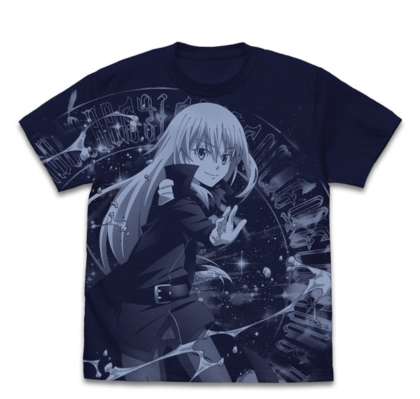 COSPA That Time I Got Reincarnated as a Slime Rimuru & Raphael All Print T-shirt /NAVY-M