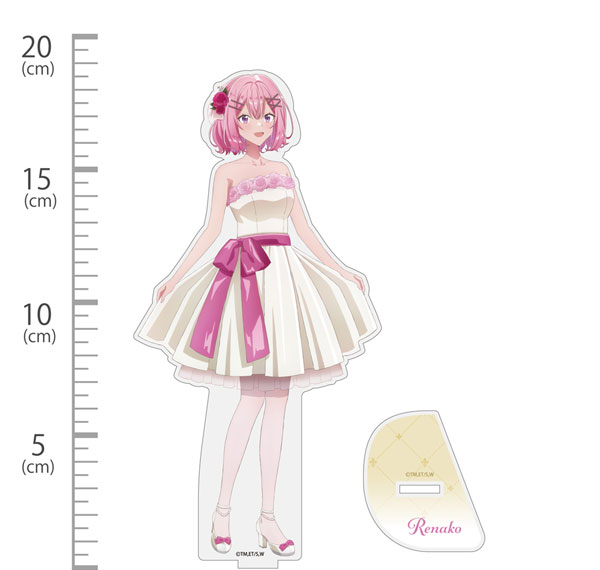 COSPA There's No Freaking Way I'll be Your Lover! Unless... New Illustration Renako Acrylic Stand (Large) Party Dress