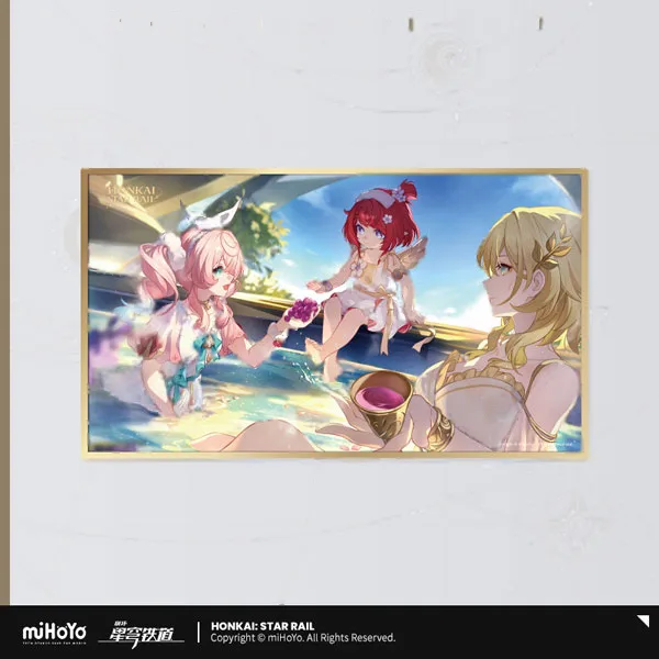 miHoYo Honkai: Star Rail Memories of You Series Shikishi Relaxing at Marmoreal Palace image 1