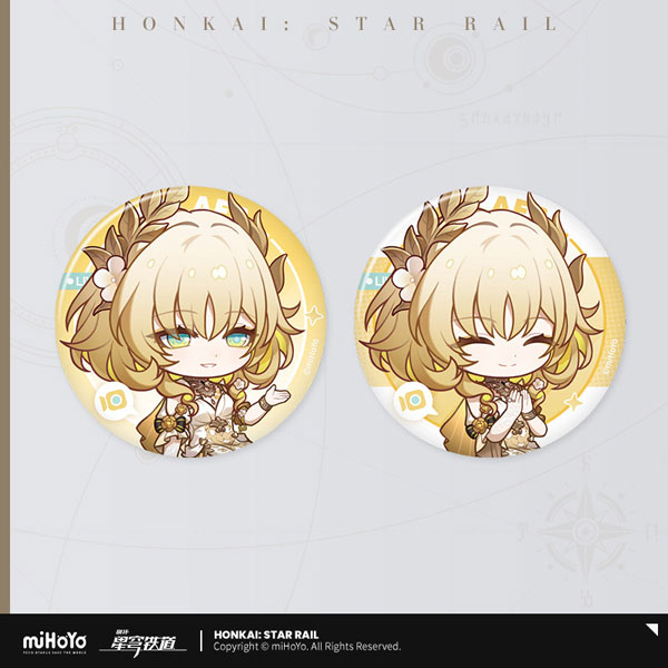 miHoYo Honkai: Star Rail Owlbert's Parlour Series Tin Badge Set Aglaea