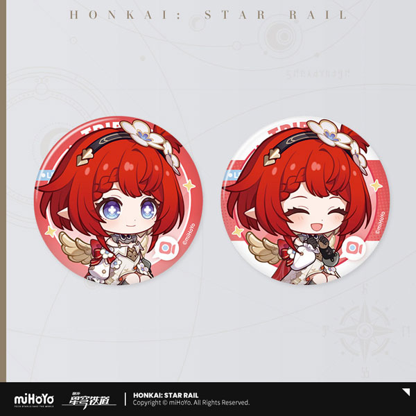 miHoYo Honkai: Star Rail Owlbert's Parlour Series Tin Badge Set Tribbie
