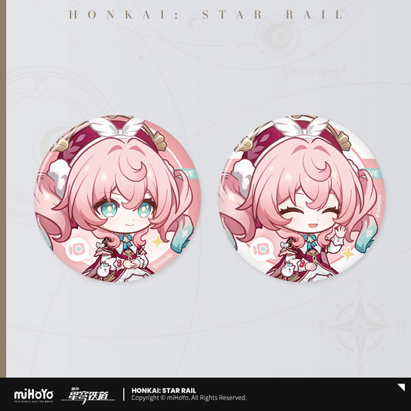 miHoYo Honkai: Star Rail Owlbert's Parlour Series Tin Badge Set Hyacine