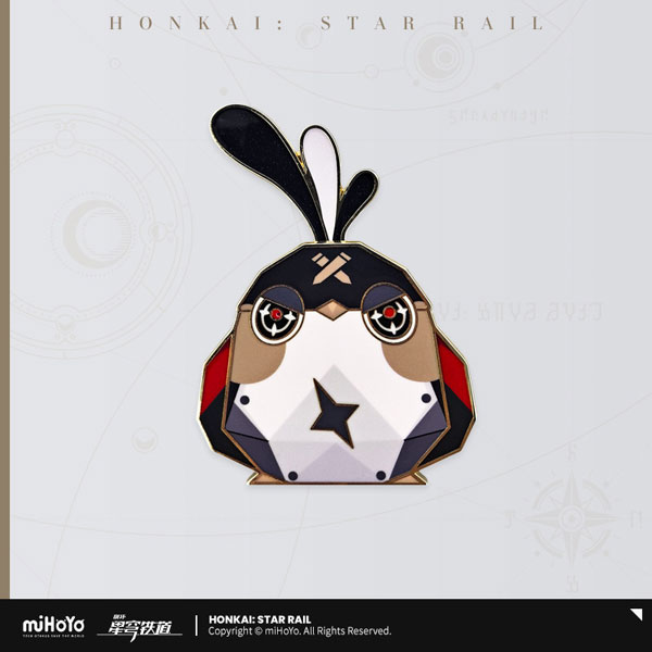 miHoYo Honkai: Star Rail Owlbert's Parlour Series Metal Badge Boothill Bird