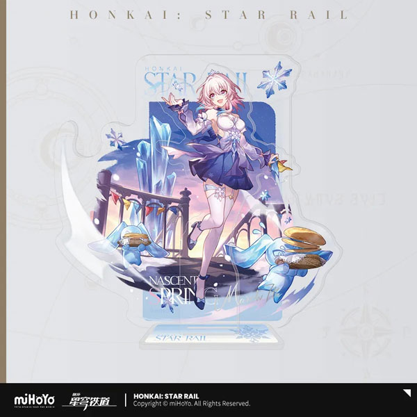 miHoYo Honkai: Star Rail March 7th / Sunlight After Winter Series Acrylic Stand imagen 1