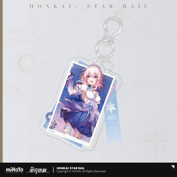 miHoYo Honkai: Star Rail March 7th / Sunlight After Winter Series Acrylic Strap รูปภาพ 1