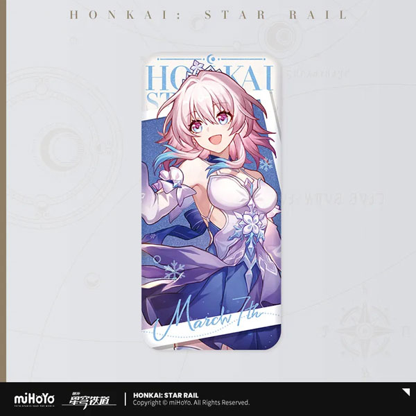 miHoYo Honkai: Star Rail March 7th / Sunlight After Winter Series Tin Badge gambar 1