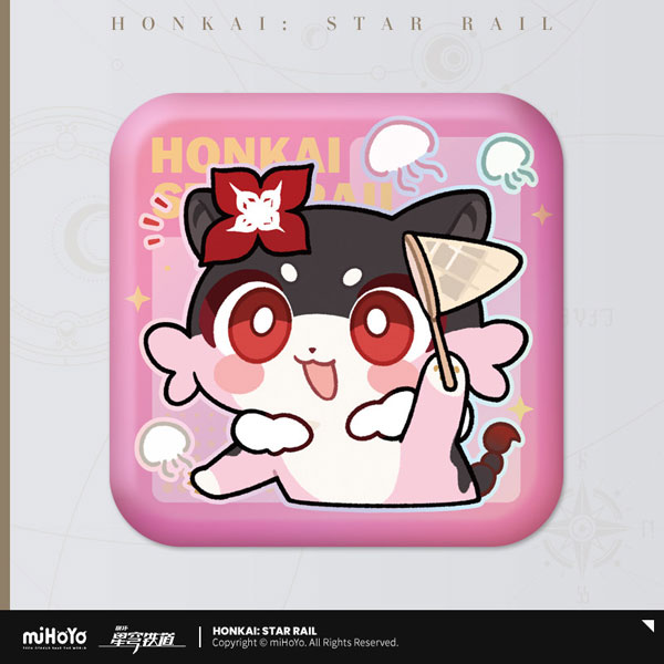 miHoYo Honkai: Star Rail Pom-Pom Gallery Series Tin Badge Gummy Roll